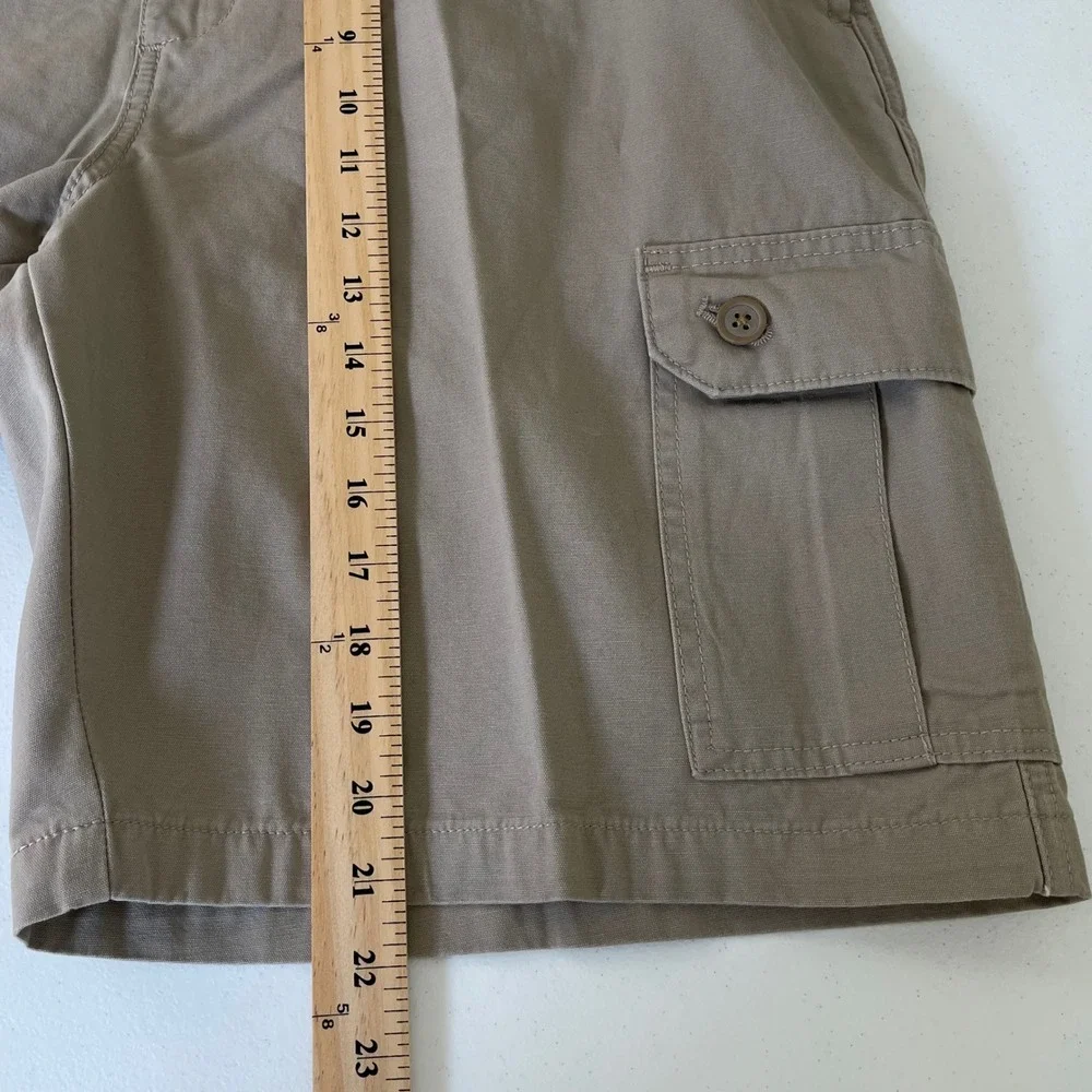 Chaps Mens Khaki Cargo Shorts 38